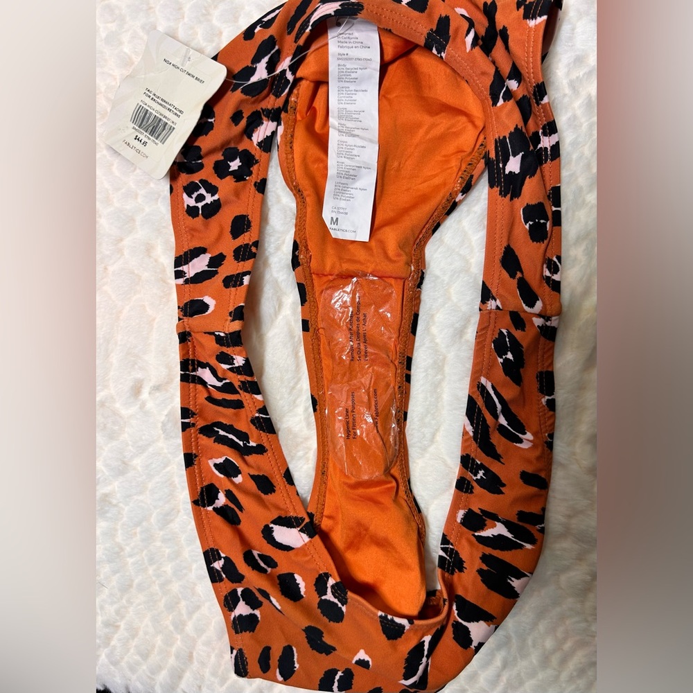 Fabletics Orange and Black Leopard Bikini - Picture 6 of 8